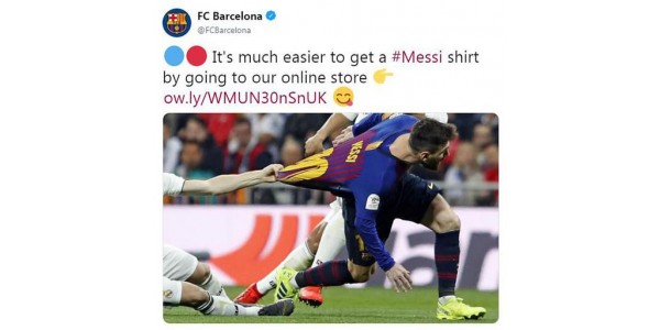 Barcelonan fanit pilkkasivat Real Madridia